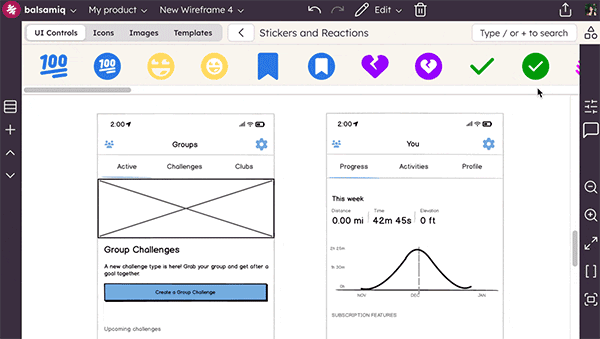 Stay on track with Balsamiq