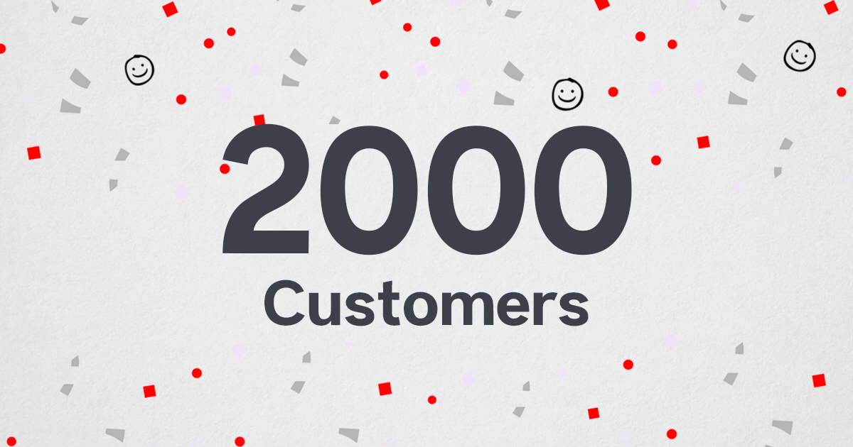 2000 customers