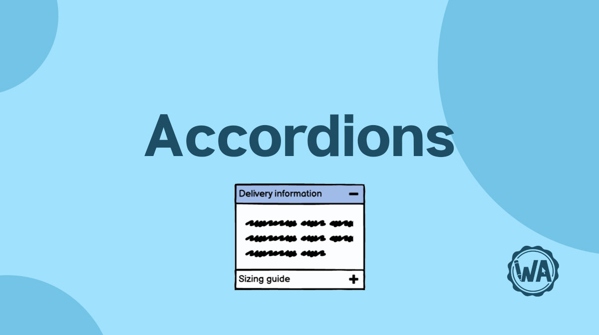 Accordion guidelines