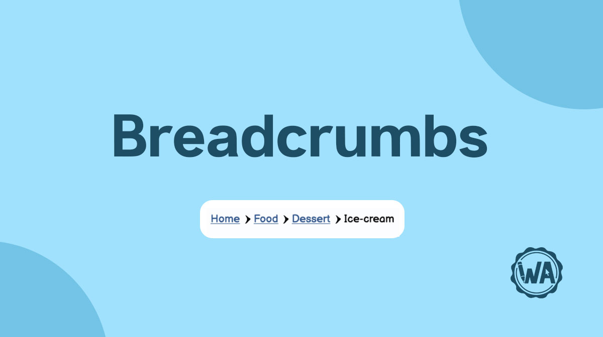 Breadcrumb guidelines