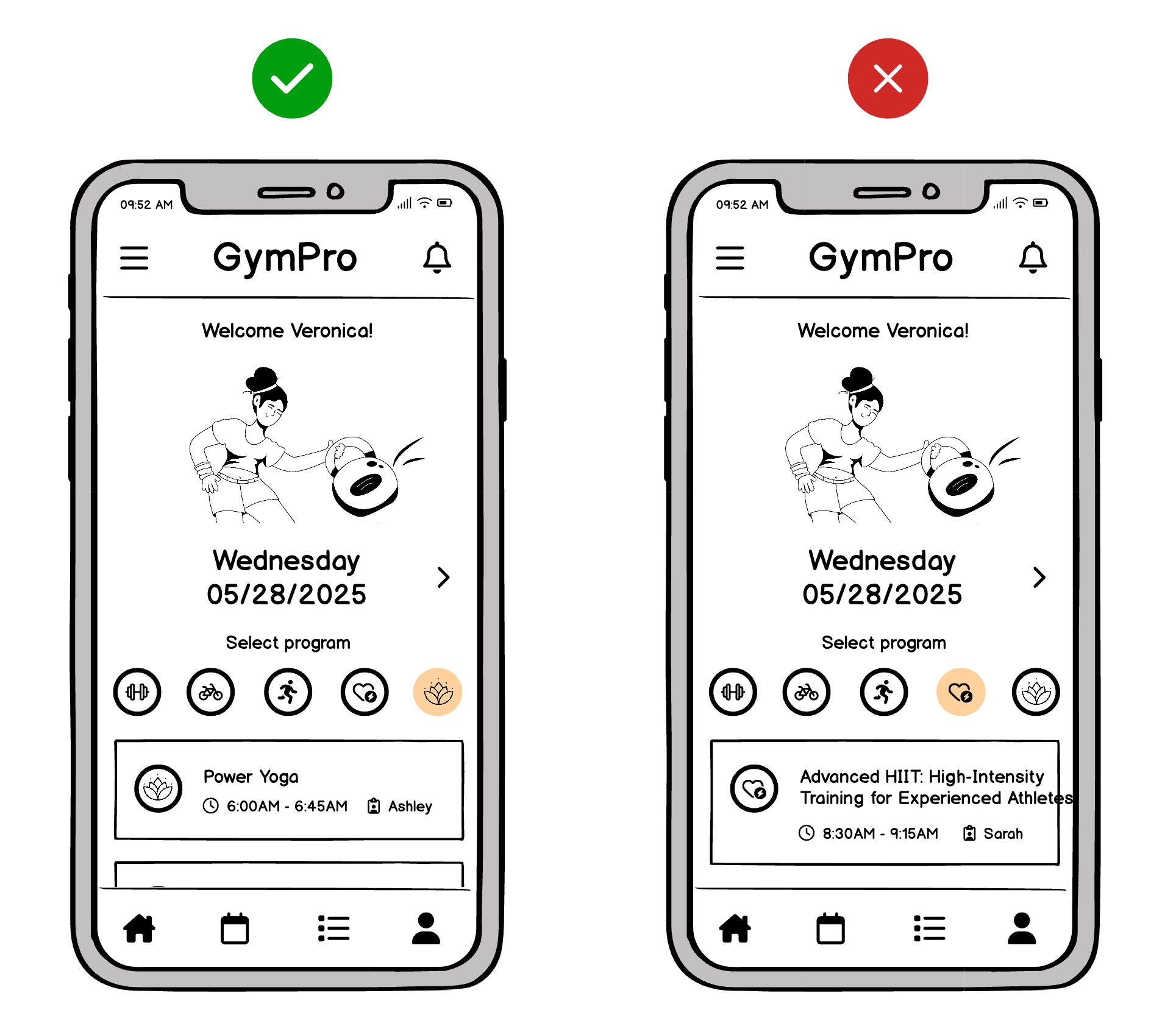 Adding real copy as part of your wireframing process.