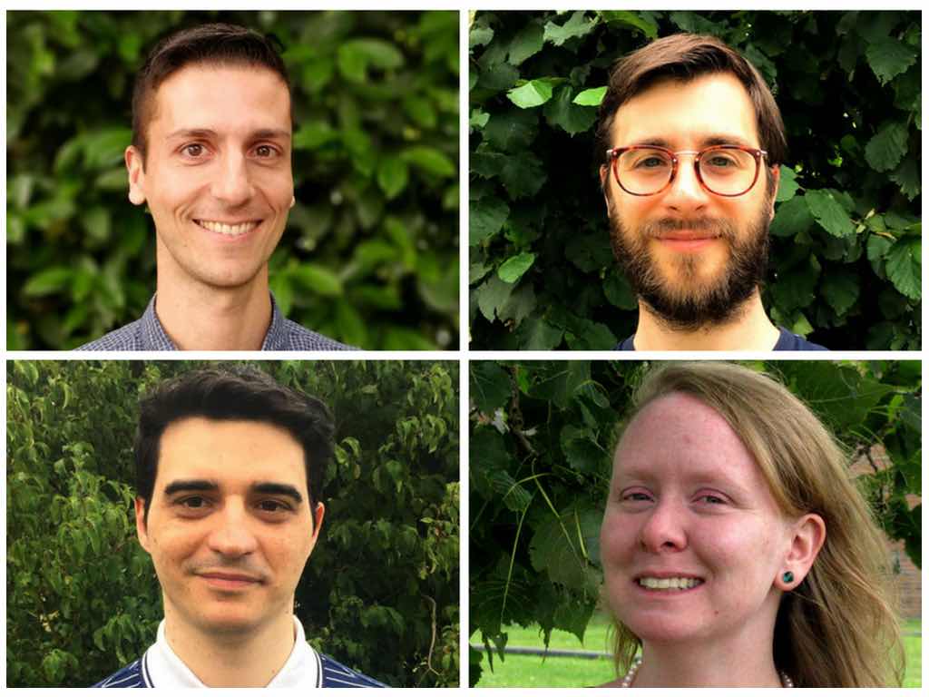 Welcome Luca, Alberto, Tommaso, and Angie!
