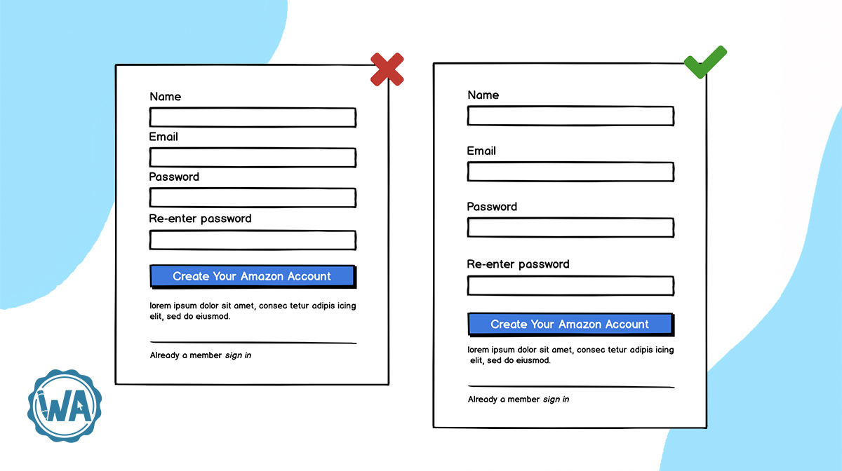 Four simple rules for effective website forms