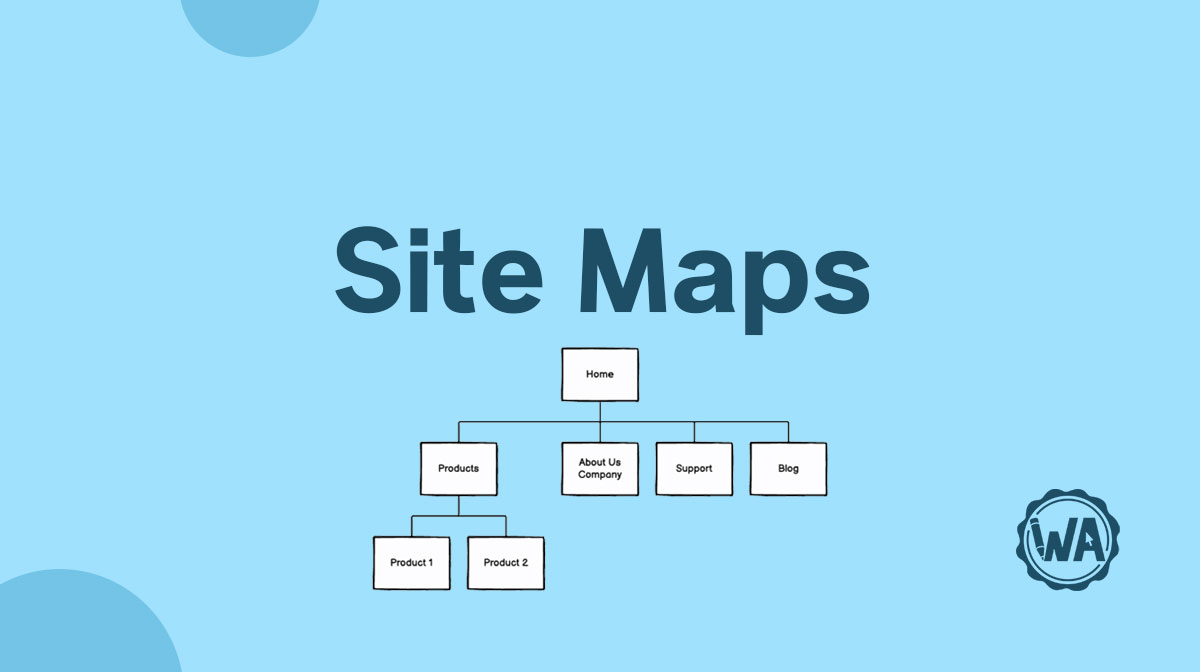 Site map guidelines