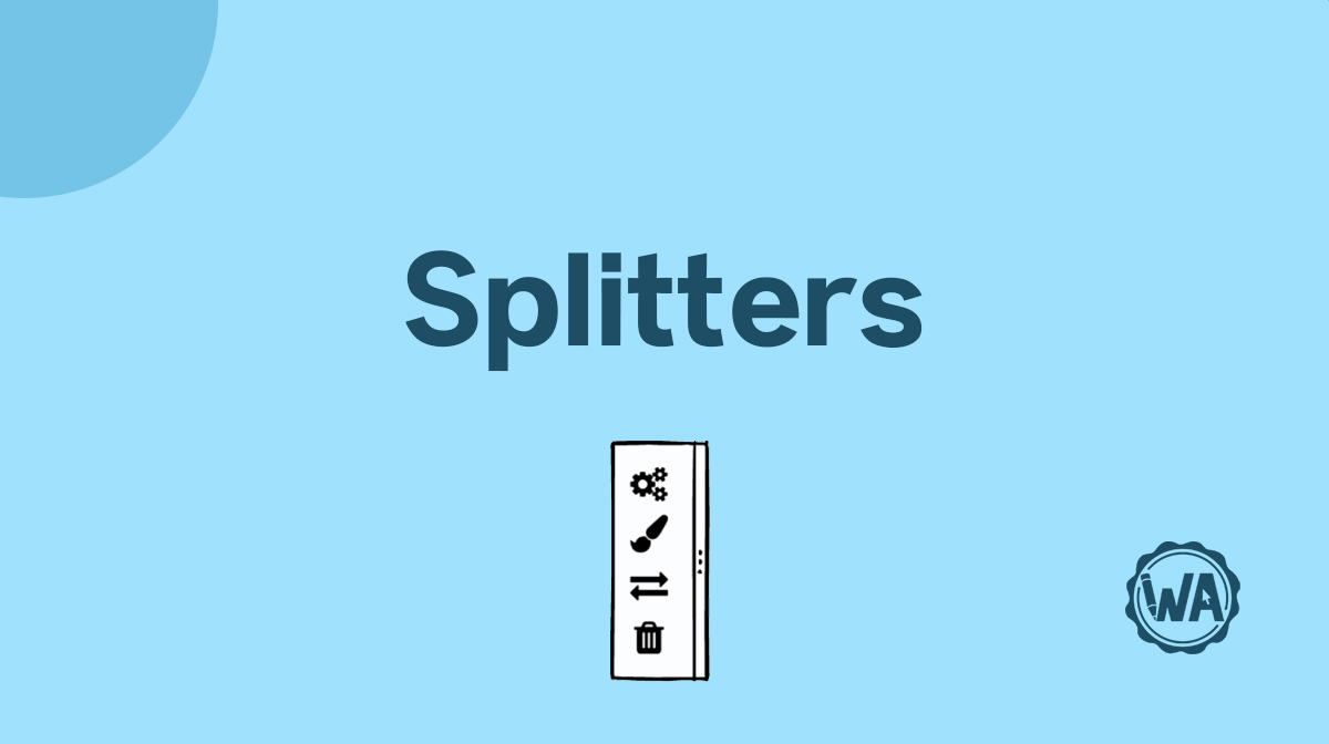 Splitter guidelines