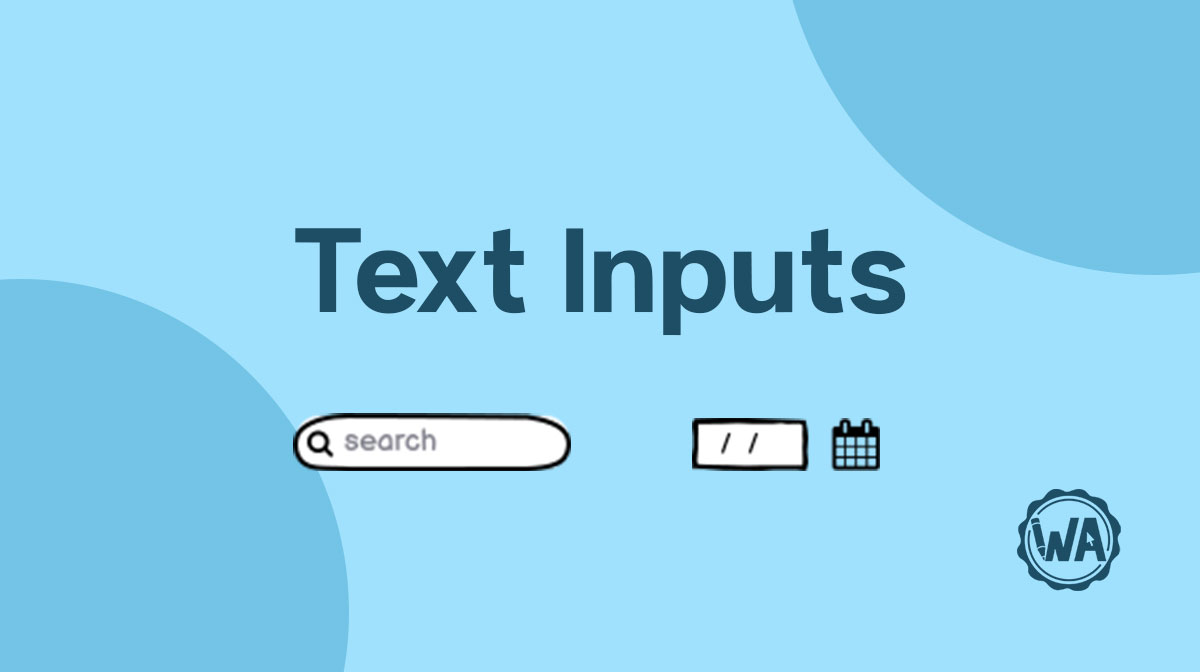 Text input guidelines