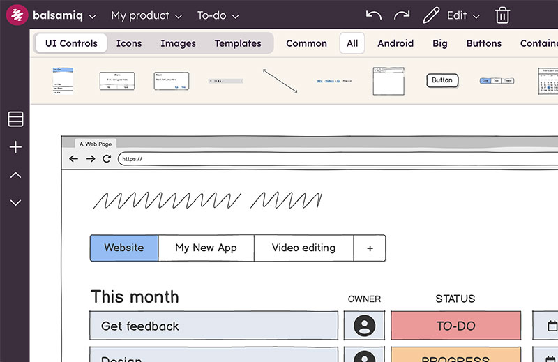 Try Balsamiq Cloud for free