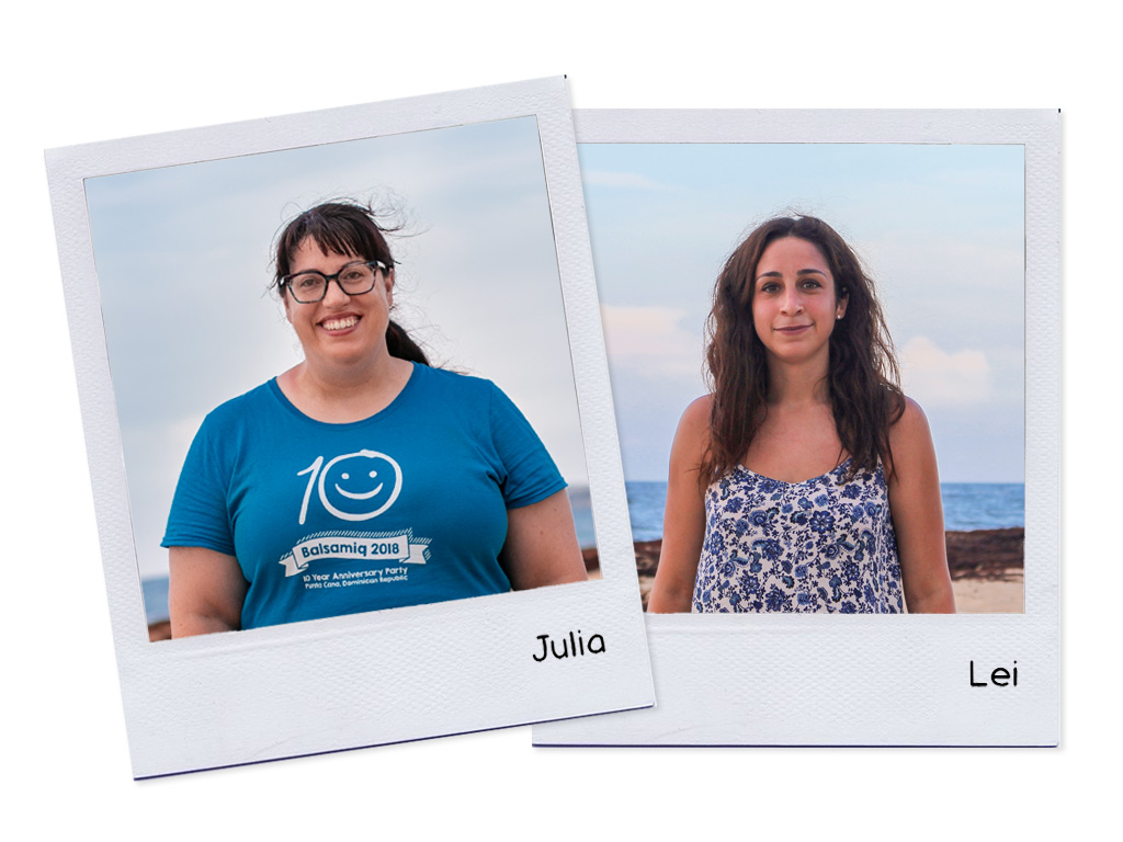 Welcome Julia DeBari and Laura Lei!