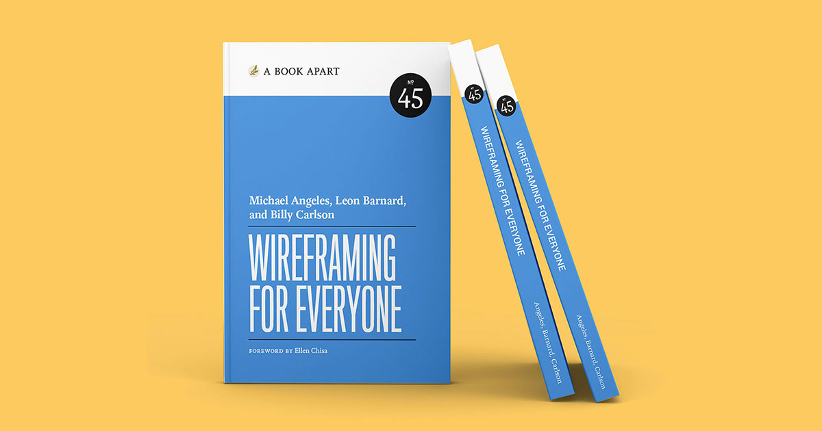 Wireframing for everyone, the book, is here!