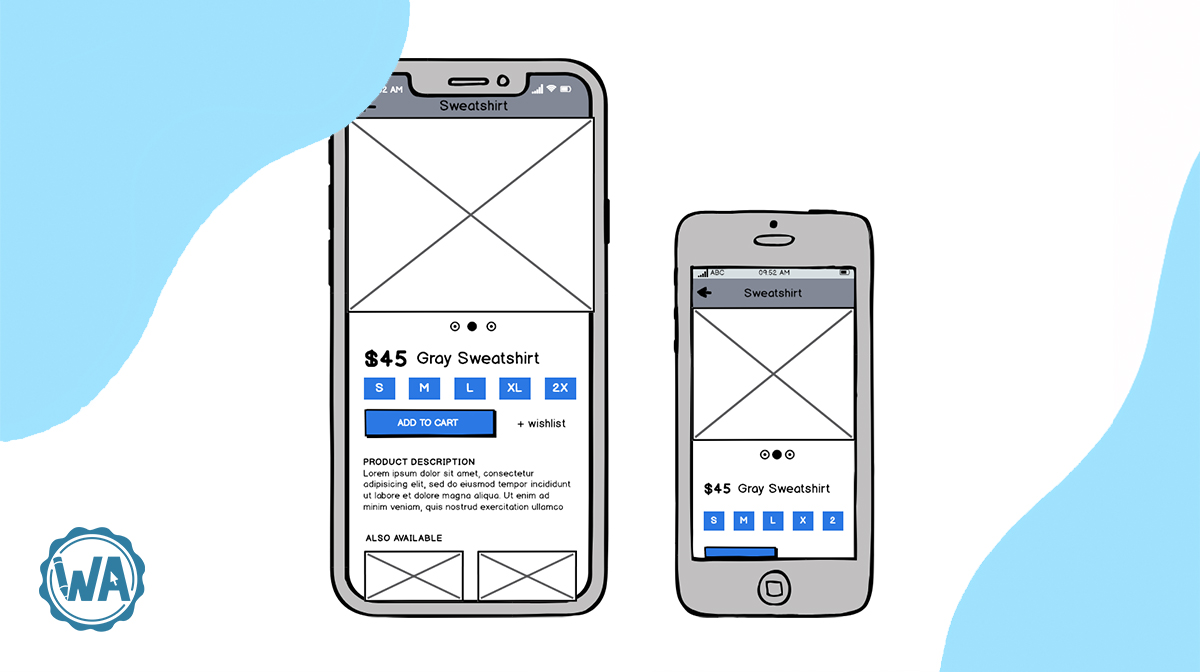 Wireframing mobile applications