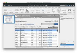 alternate of the official version