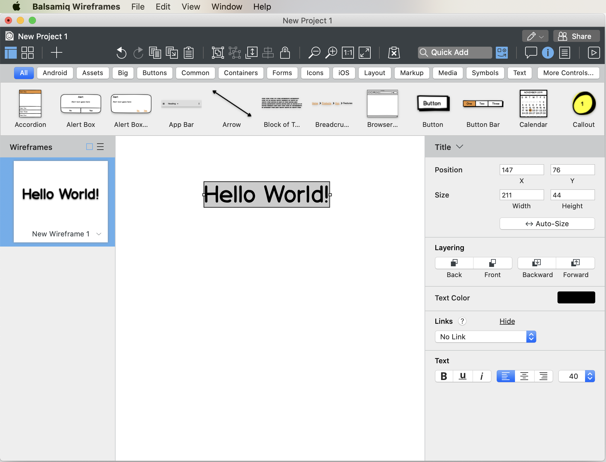 Coming soon: Balsamiq Wireframes for Desktop