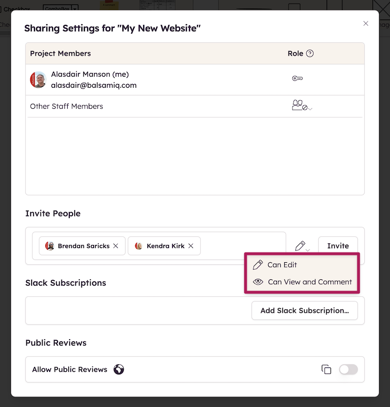 Making the most out of Balsamiq Cloud’s collaboration features