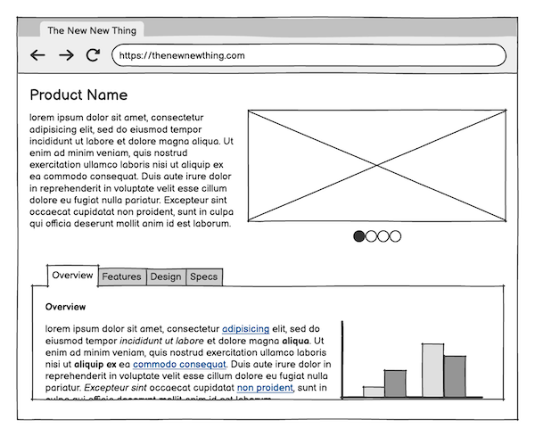 Creating your first wireframe