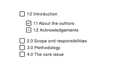 How to indent inside any control