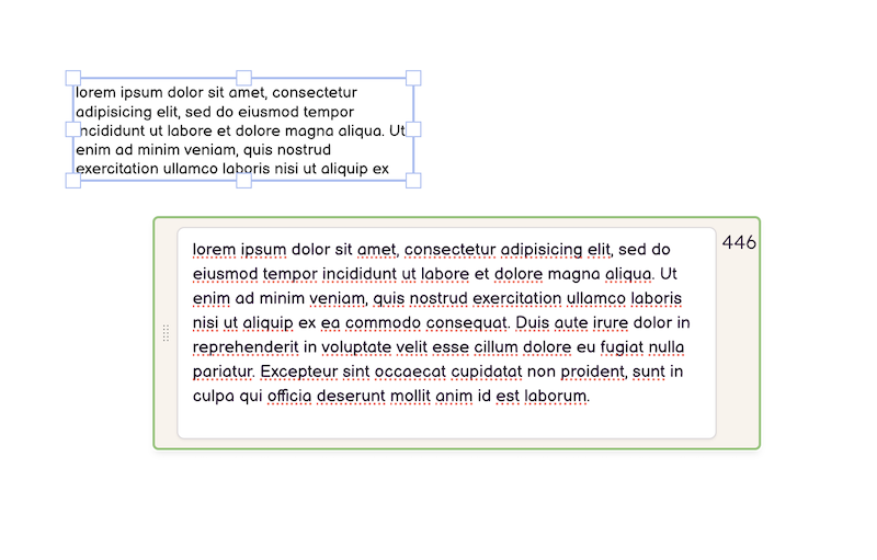 How to add lorem ipsum to text controls