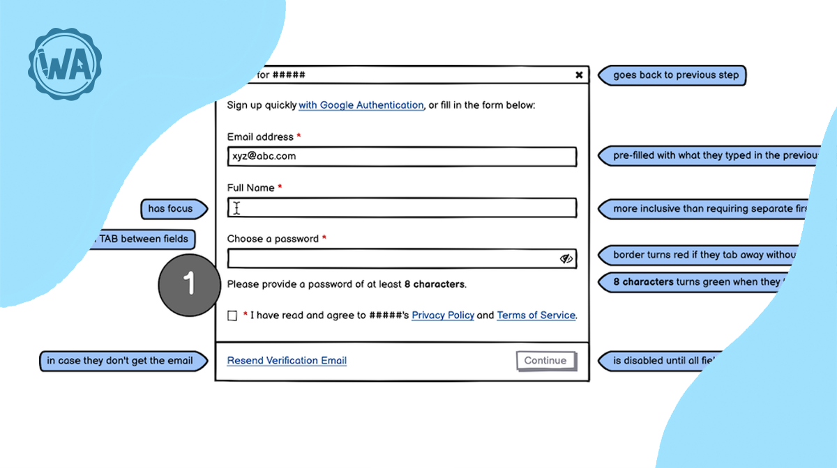 How to design a sign-up flow: Balsamiq Cloud case study